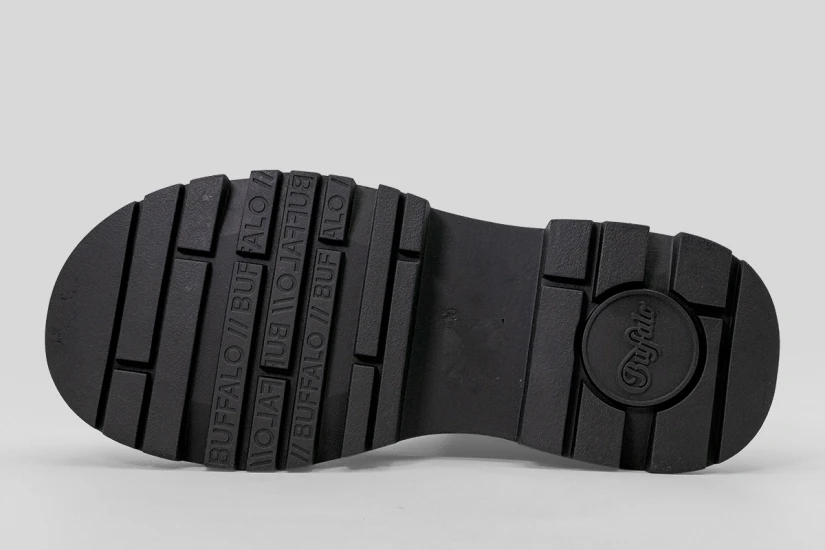 Buffalo Dione Chelsea Mid Μποτάκια Μαύρα