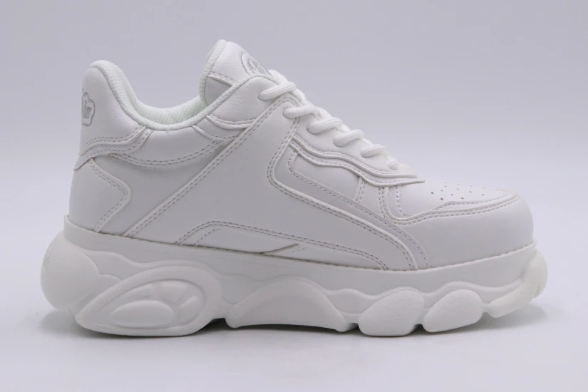 Buffalo Old Echo Γυναικεία Sneakers Λευκά