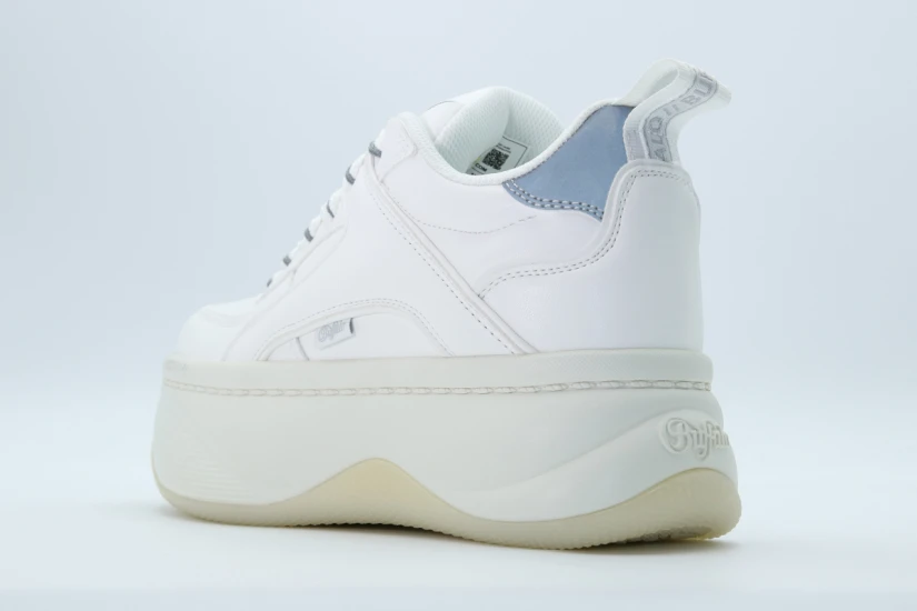 Buffalo Orcus Bo Sneakers με Πλατφόρμα Λευκά