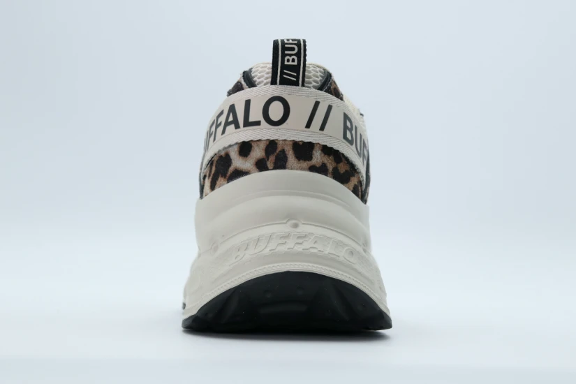 Buffalo Para Sneakers Μπεζ, Μαύρα, Καφέ