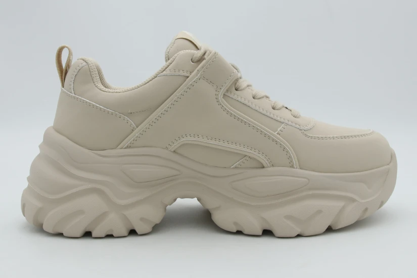 Buffalo Galactica Γυναικεία Sneakers Εκρού
