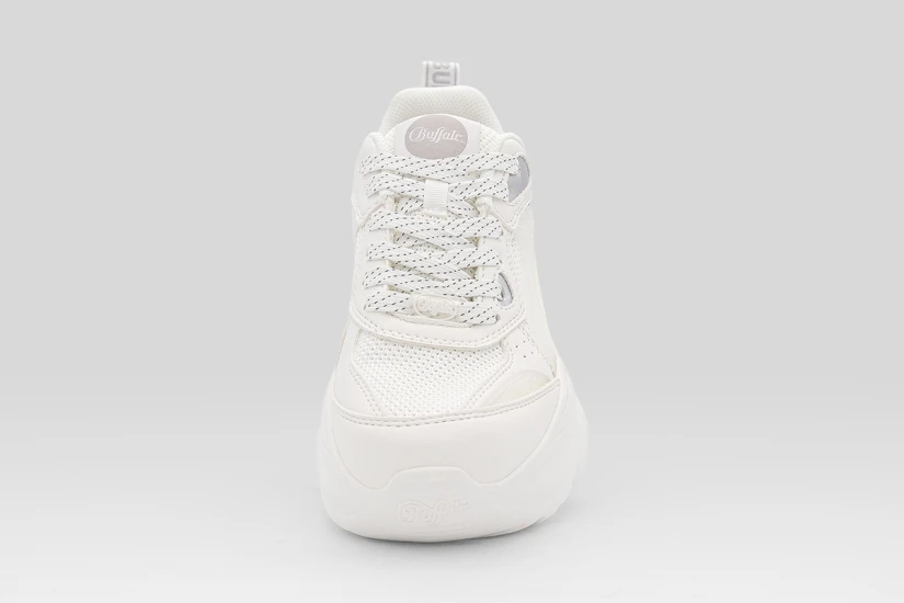 Buffalo Bliss Mesh Sneakers Λευκά