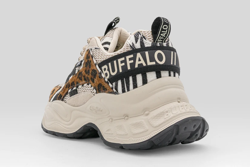 Buffalo Yuno One Animal Print Sneakers Λεοπάρ