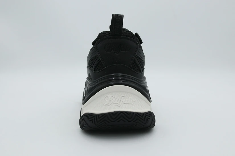 Buffalo Fion One Γυναικεία Sneakers Μαύρα, Λευκά