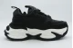 Buffalo Drive-Vegan Nappa Γυναικεία Sneakers Μαύρα, Λευκά