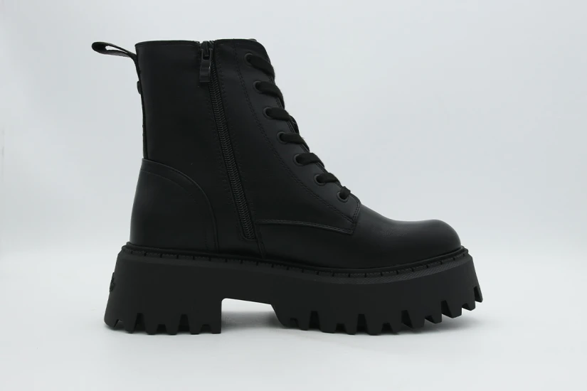 Buffalo Aspen Lace Up Mid Μποτάκια Μόδας Γυναικεία (BNPD00018471)