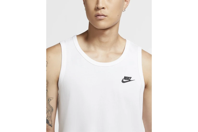 Nike Sportswear Club Μπλούζα Αμάνικη Ανδρική (BQ1260 100)