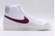 Nike Blazer Mid '77 Vintage Ανδρικά Sneakers Λευκά, Μπορντό