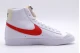 Nike Blazer Mid '77 Vintage Ανδρικά Sneakers Λευκά, Γκρι, Κόκκινα