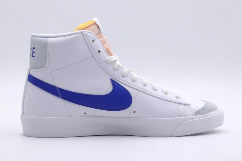 Nike Blazer Mid '77 Vintage Ανδρικά Sneakers Λευκά, Γκρι, Ρουά
