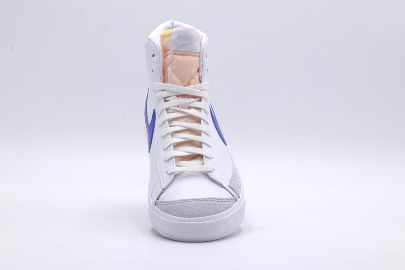 Nike Blazer Mid '77 Vintage Ανδρικά Sneakers Λευκά, Γκρι, Ρουά