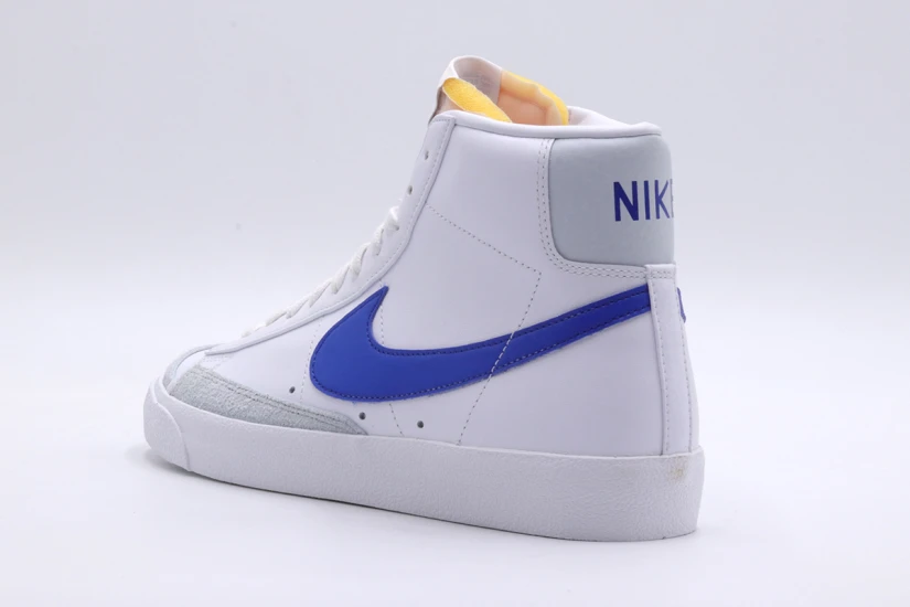 Nike Blazer Mid '77 Vintage Ανδρικά Sneakers Λευκά, Γκρι, Ρουά