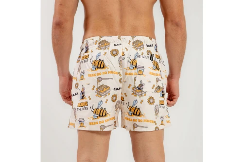 Bee Unusual Bdsm Μαγιό Σορτς Ανδρικό (BS-251249)