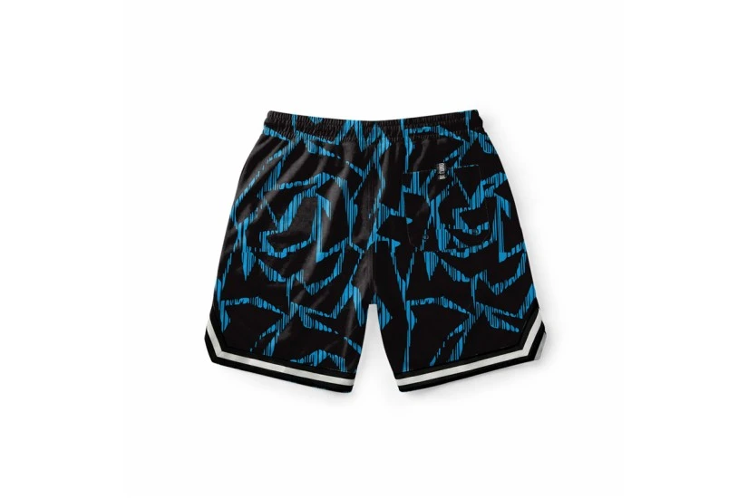Bee Unusual Kanggu Board Shorts Ανδρικό Μαγιό Βερμούδα Μαύρο, Μπλε