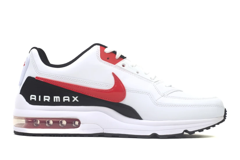 Nike Air Max LTD 3 Ανδρικά Sneakers Λευκά, Κόκκινα, Μαύρα