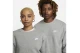 Nike Sportswear Club Fleece Ανδρική Μακρυμάνικη Μπλούζα Γκρι