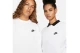 Nike Sportswear Club Fleece Ανδρική Μακρυμάνικη Μπλούζα Λευκή