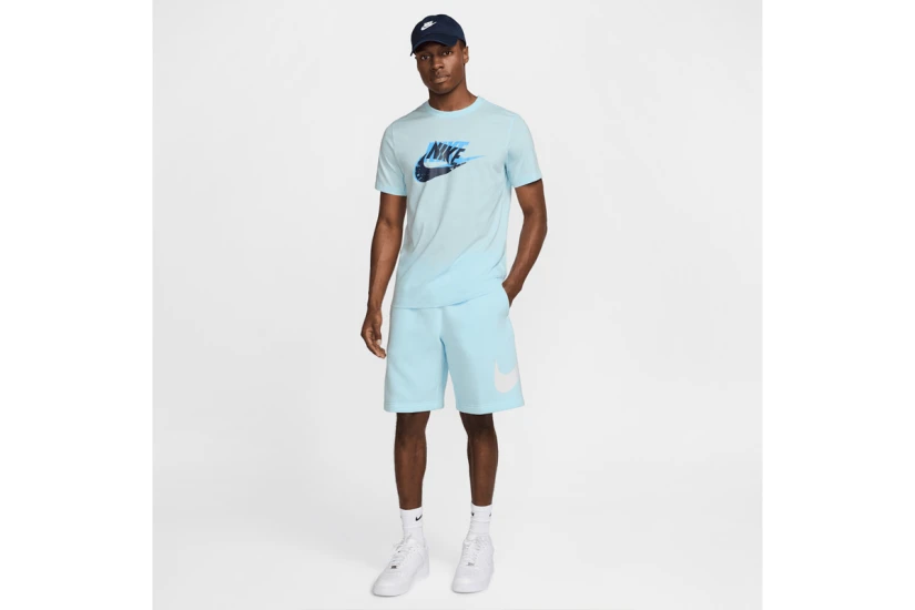 Nike Sportswear Club Ανδρική Αθλητική Βερμούδα Γαλάζια