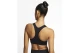 Nike Swoosh Dri-FIT Γυναικείο Μπουστάκι Μαύρο