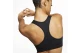 Nike Swoosh Dri-FIT Γυναικείο Μπουστάκι Μαύρο