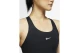 Nike Swoosh Dri-FIT Γυναικείο Μπουστάκι Μαύρο