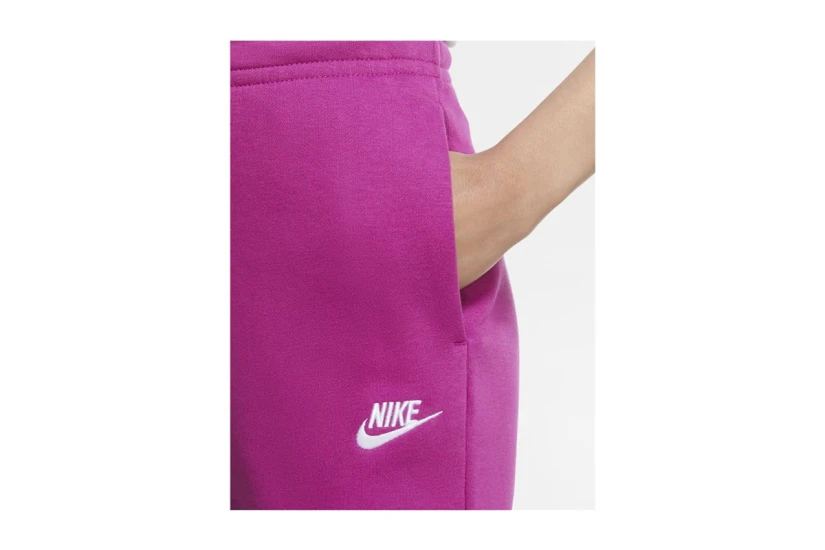 Nike Sportswear Essential Fleece Γυναικείο Παντελόνι Φόρμας Ματζέντα
