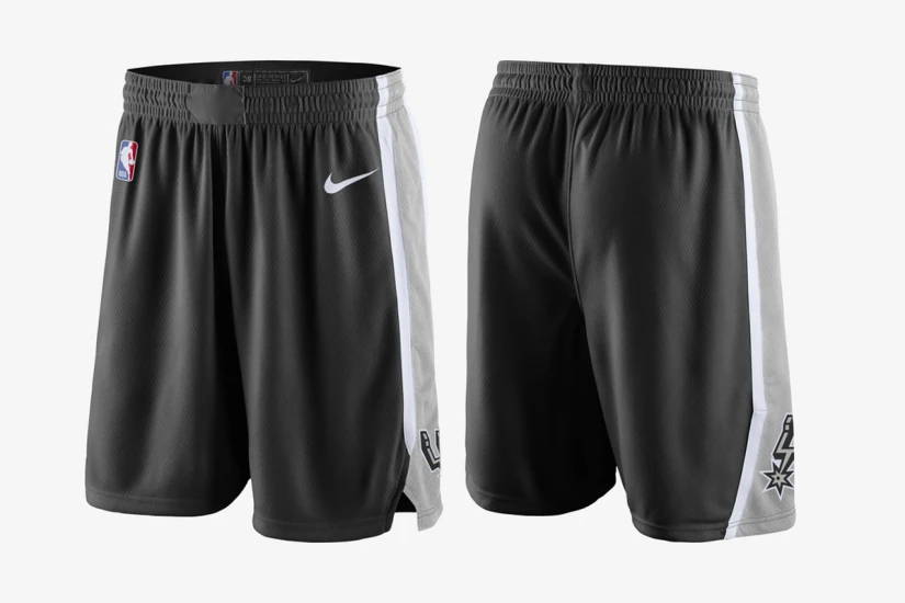 Nike San Antonio Spurs Μπασκετική Βερμούδα NBA Icon Edition