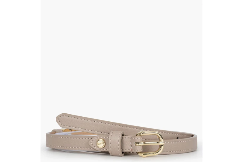 Guess Logo Γυναικεία Casual Ζώνη Μπεζ