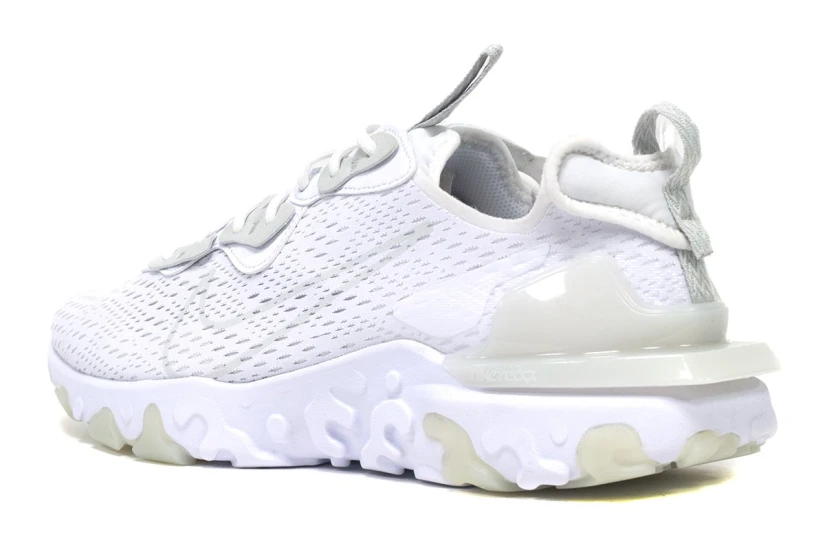 Nike React Vision Ανδρικά Sneakers Λευκά, Γκρι Ανοιχτά