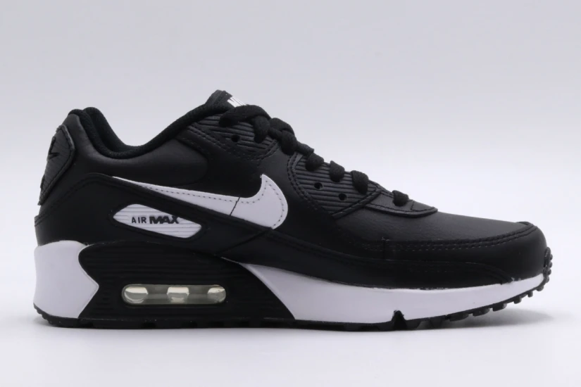 Nike Air Max 90 LTR Παιδικά Sneakers Μαύρα, Λευκά