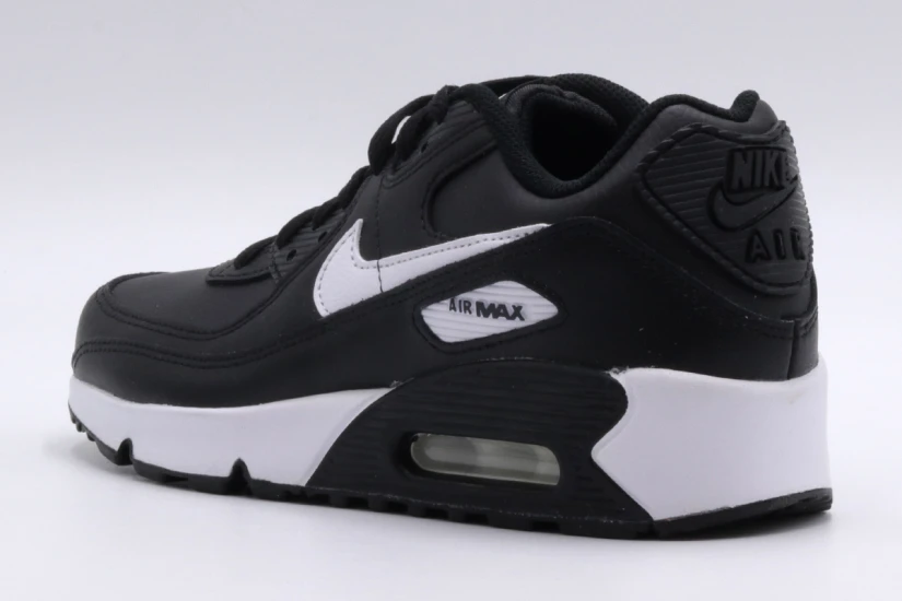 Nike Air Max 90 LTR Παιδικά Sneakers Μαύρα, Λευκά