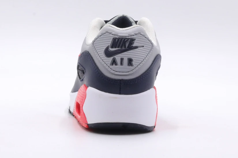 Nike Air Max 90 LTR Παιδικά Sneakers Γκρι, Κόκκινα, Λευκά