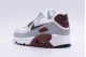 Nike Air Max 90 Παιδικά Sneakers Λευκά, Γκρι, Μαύρα, Μπορντό