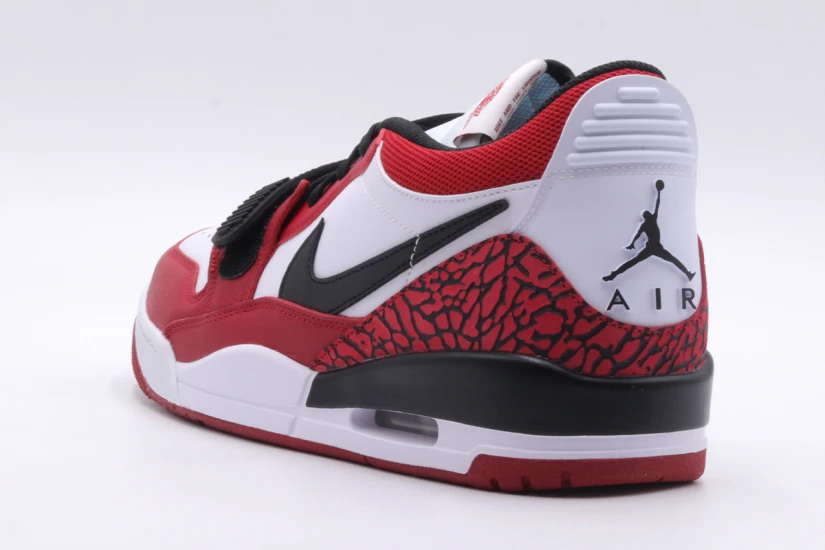 Jordan Air Legacy 312 Low Ανδρικά Sneakers Λευκά, Κόκκινα, Μαύρα