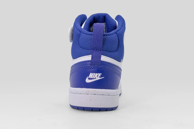 Nike Court Borough Mid 2 Παιδικά Sneakers Λευκά, Ρουά