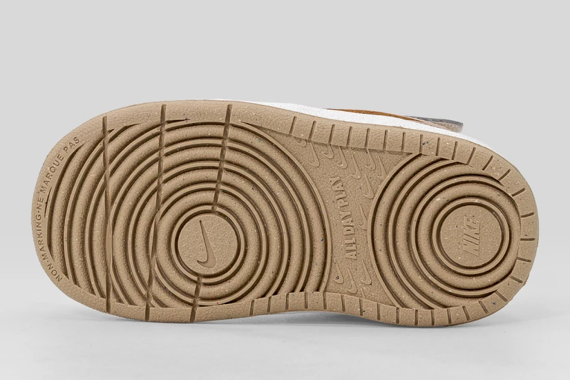 Nike Court Borough Mid 2 Βρεφικά Sneakers Εκρού, Μπεζ