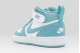 Nike Court Borough Mid 2 Βρεφικά Sneakers Λευκά, Βεραμάν