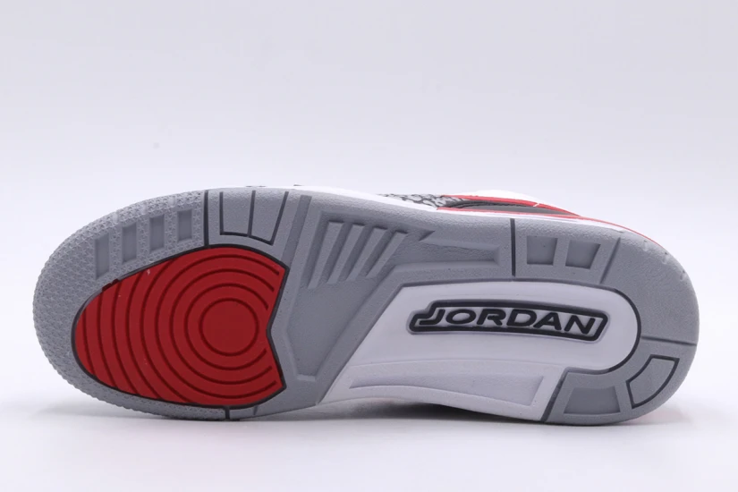 Jordan Air Legacy 312 Low Sneakers Λευκά, Κόκκινα, Μαύρα