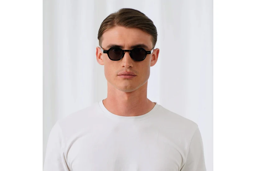 Explicit Poets Chris Unisex Γυαλιά Ηλίου Μαύρα