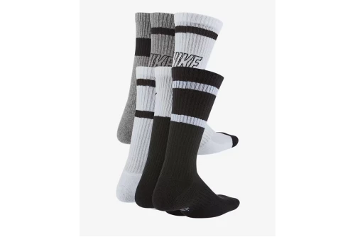 Nike Dri-Fit Everyday Cushioned Κάλτσες Ψηλές 6 Ζευγάρια (CK7302 901)