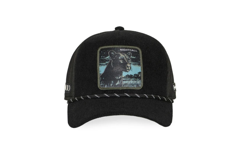 Capslab Premium Trucker Καπέλο Snapback Μαύρο, Τυρκουάζ