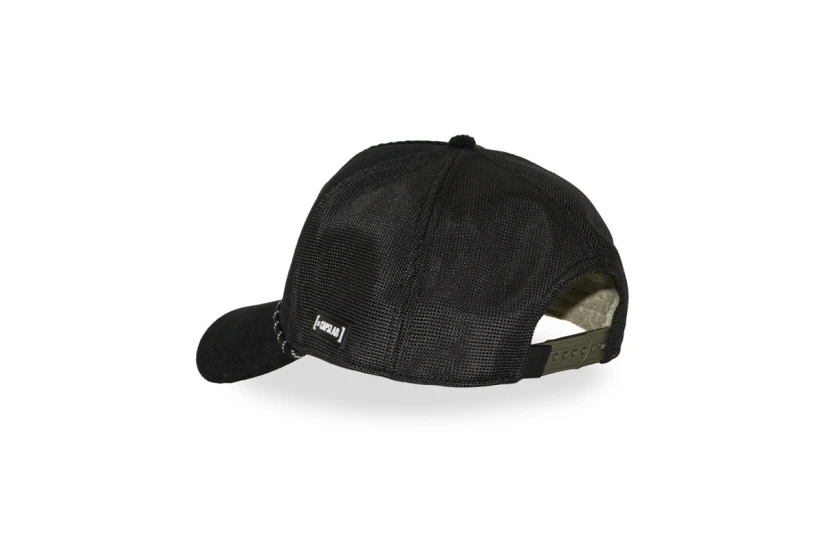 Capslab Premium Trucker Καπέλο Snapback Μαύρο, Τυρκουάζ