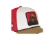 Capslab Trucker Καπέλο Snapback Κόκκινο, Λευκό, Καφέ