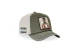 Capslab Trucker Καπέλο Snapback Χακί, Εκρού, Μαύρο