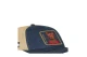 Capslab Trucker Καπέλο Snapback Μπλε Σκούρο, Μουσταρδί, Κόκκινο, Καφέ