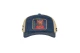 Capslab Trucker Καπέλο Snapback Μπλε Σκούρο, Μουσταρδί, Κόκκινο, Καφέ