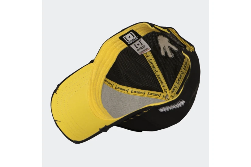 Capslab Doggy Style Premium Καπέλο Snapback Μαύρο, Κίτρινο