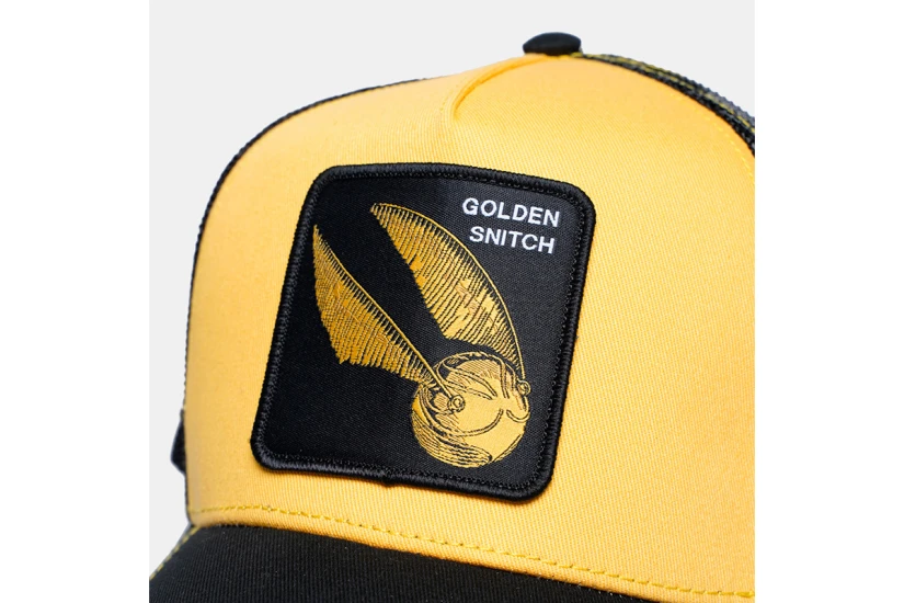 Capslab Golden Snitch Καπέλο Snapback Μαύρο, Κίτρινο