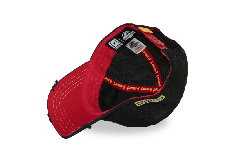 Capslab Jurassic Park Trucker Καπέλο Snapback Μαύρο, Κόκκινο, Κίτρινο