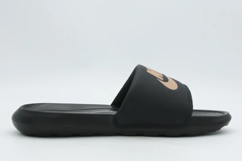 Nike Victori One Slide Γυναικείες Παντόφλες Μαύρες, Μπρονζέ